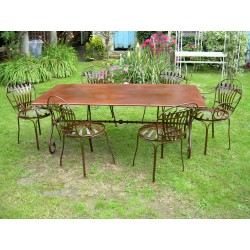TABLE RECTANGLE PIED FIXE