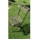 chaise arras pliante